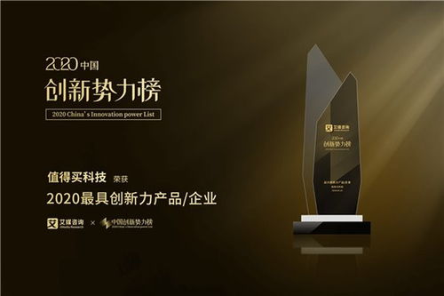值得買科技榮膺2020中國創(chuàng)新勢力榜“最具創(chuàng)新力企業(yè)”大獎，技術(shù)交流展現(xiàn)創(chuàng)新實力