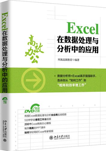 正版圖書 excel 在數(shù)據處理與分析中的應用 計算機與互聯(lián)網 辦公軟件